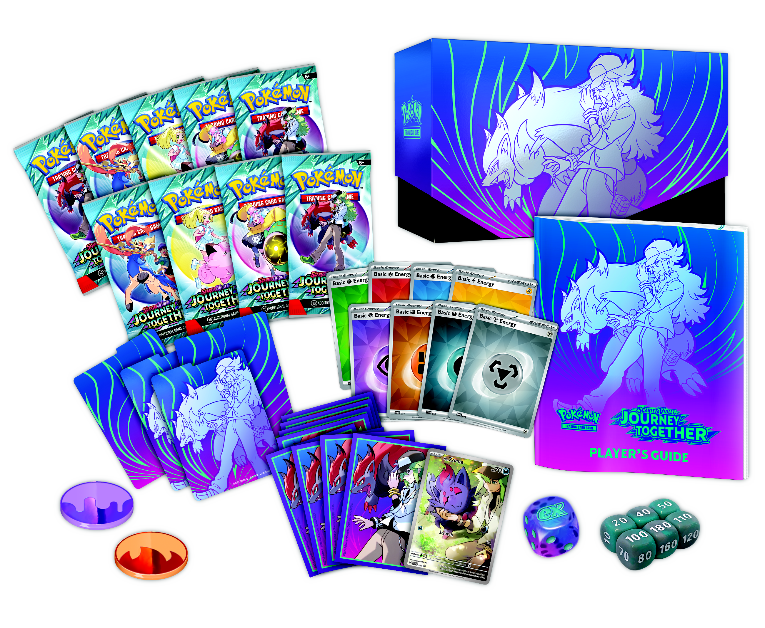 Pokemon Trading Card Game: Scarlet and Violet Journey Together Elite  Trainer Box | GameStop