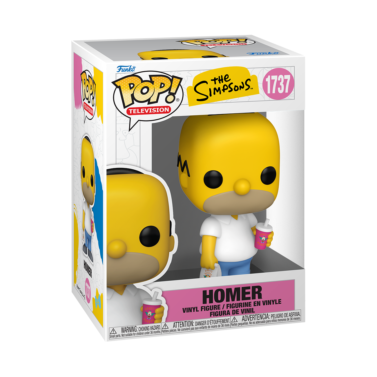 Funko POP! Television: The Simpsons Homer 4.4-in Vinyl Figure