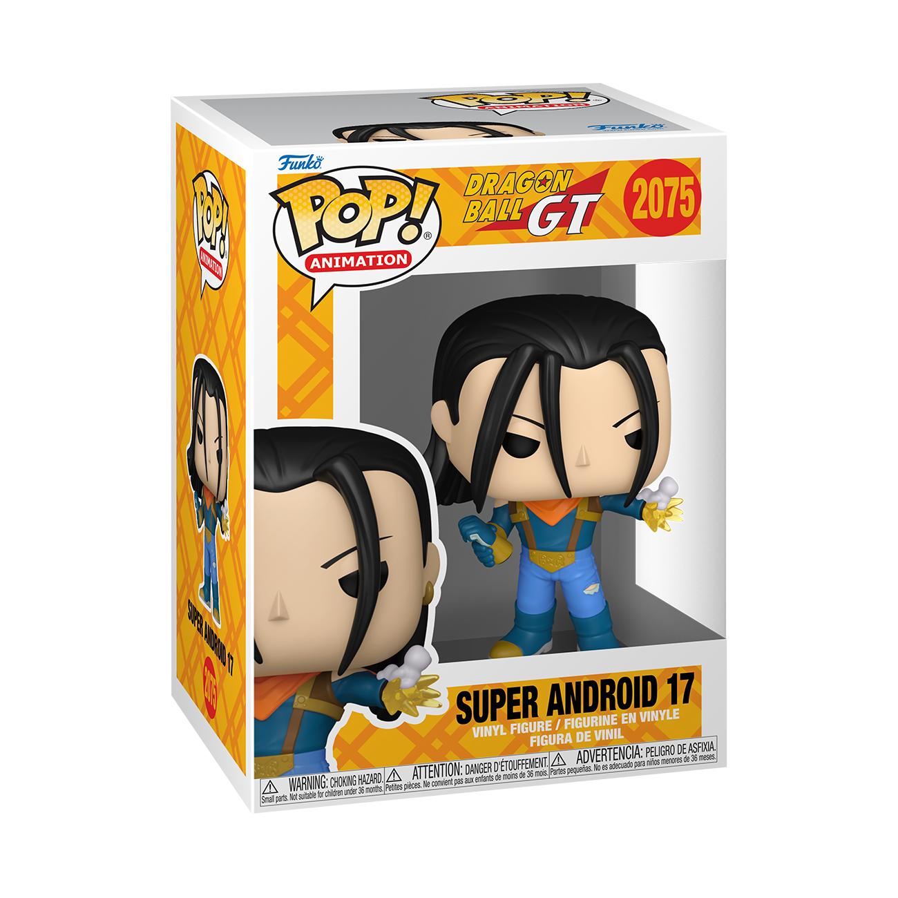 Funko POP! Animation: Dragon Ball GT Super Android 17 3.9-in Vinyl Figure