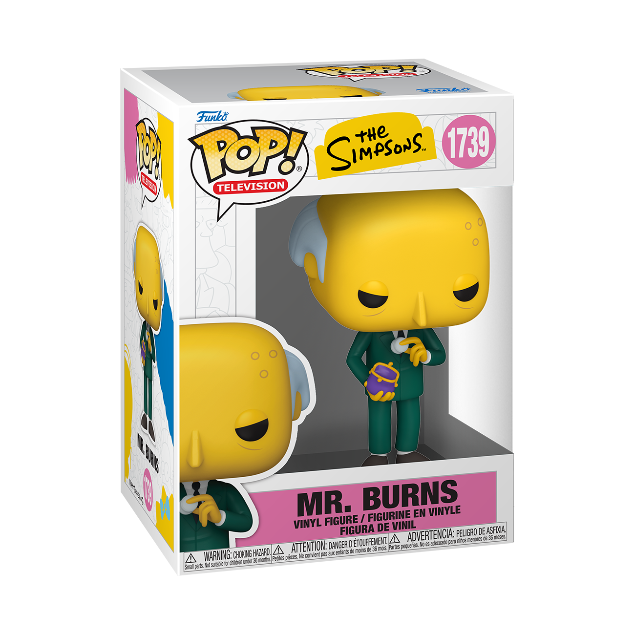 Funko POP! Television: The Simpsons Mr. Burns 4.2-in Vinyl Figure