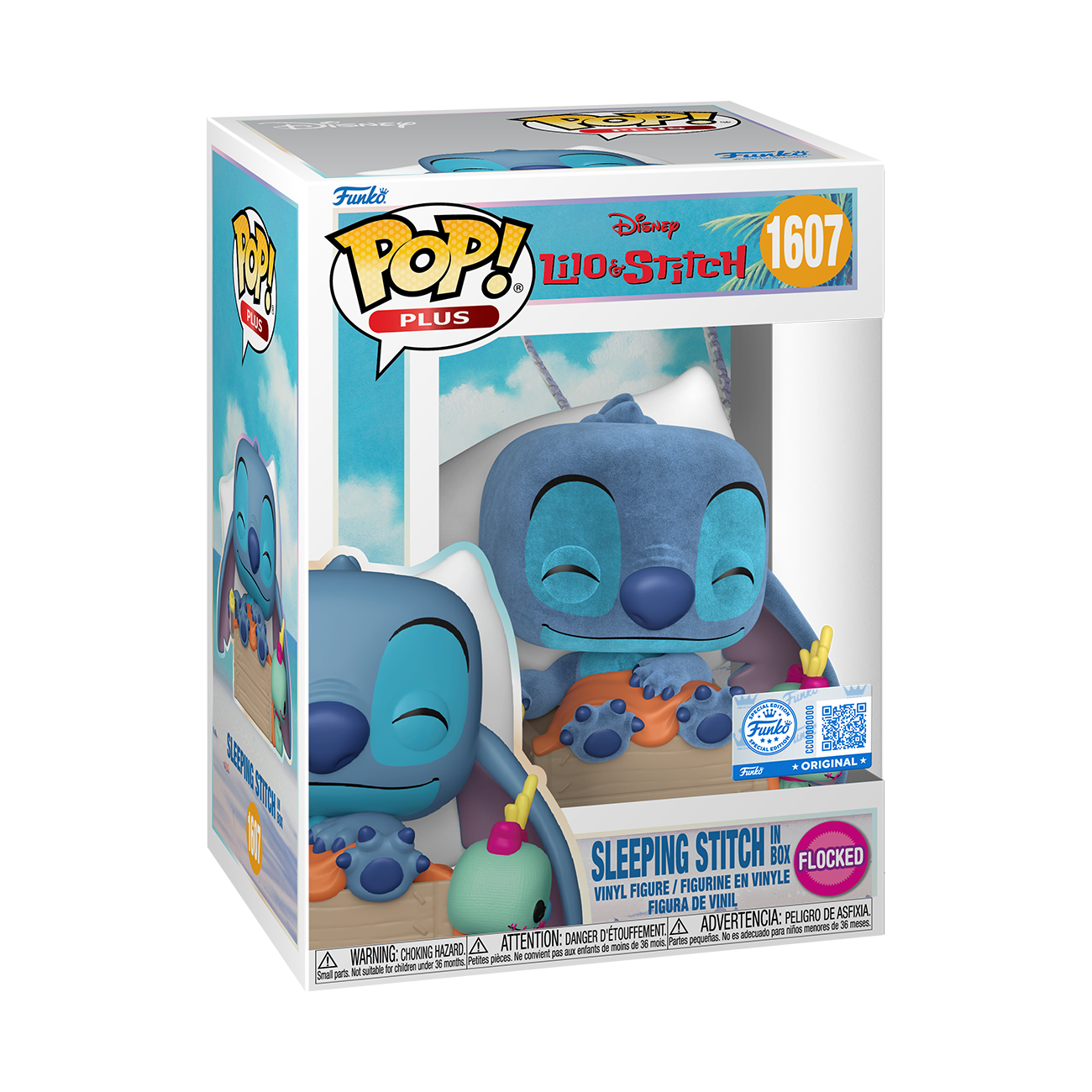 Funko POP! Lilo and Stitch Sleeping Stitch In Box 3.3-in Vinyl Figure GameStop Exclusive
