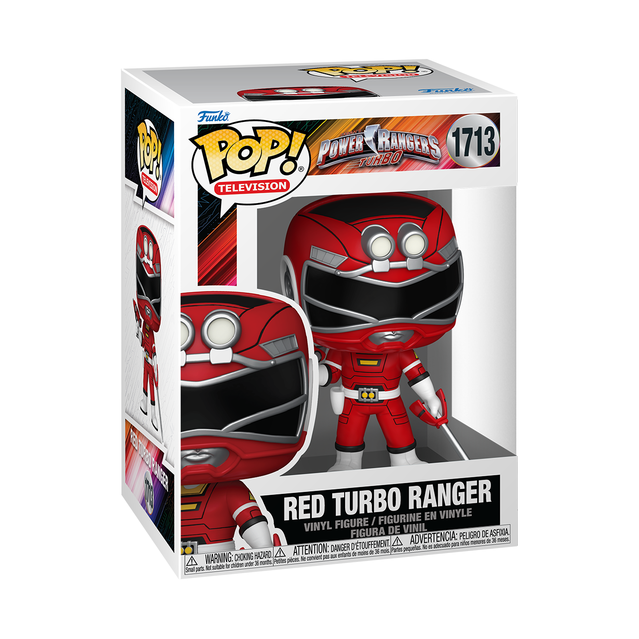 Funko POP! Television: Power Rangers Red Turbo Ranger 3.8-in Vinyl Figure