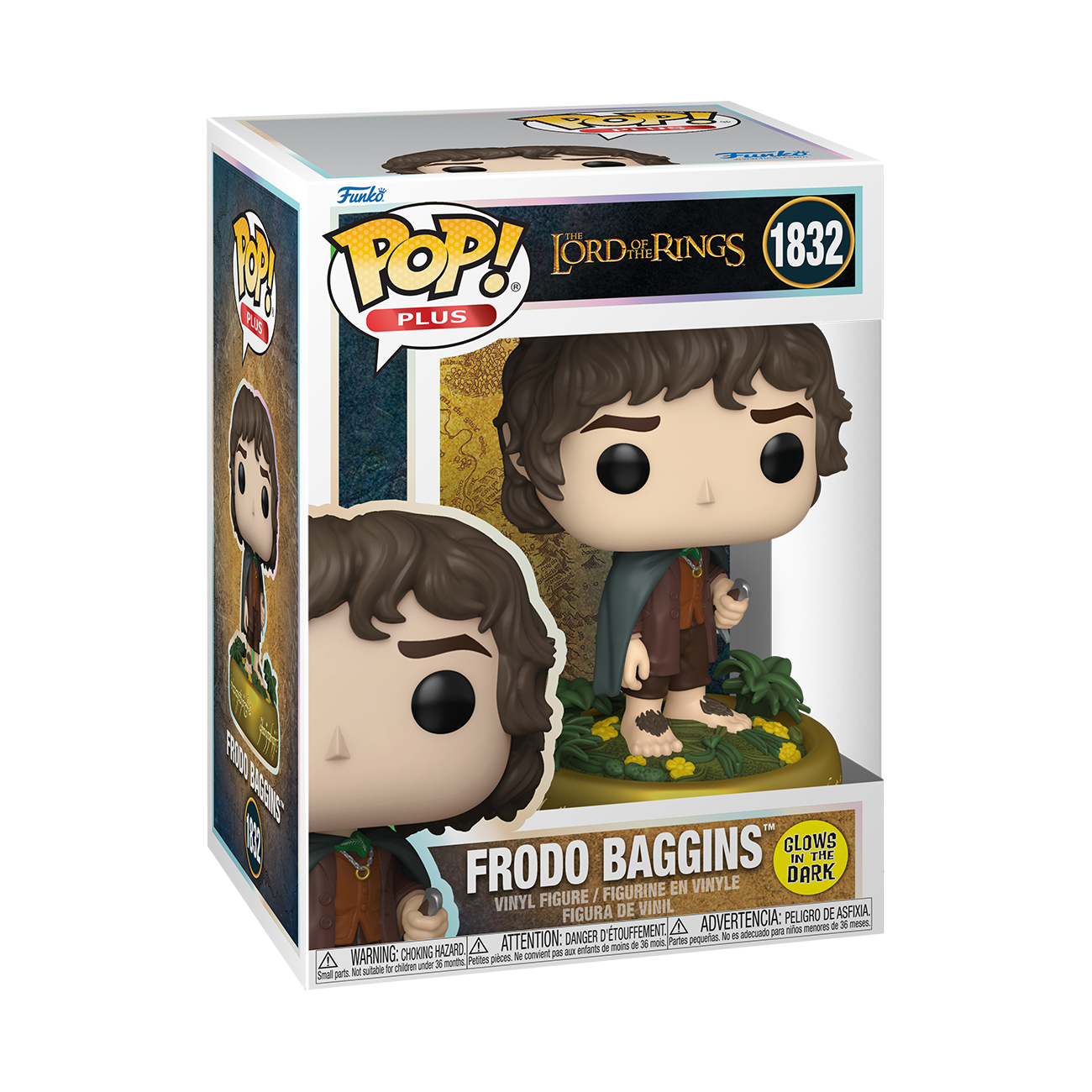 Funko POP! Plus: Lord of The Rings Frodo Baggins 4.5-in Vinyl Figure