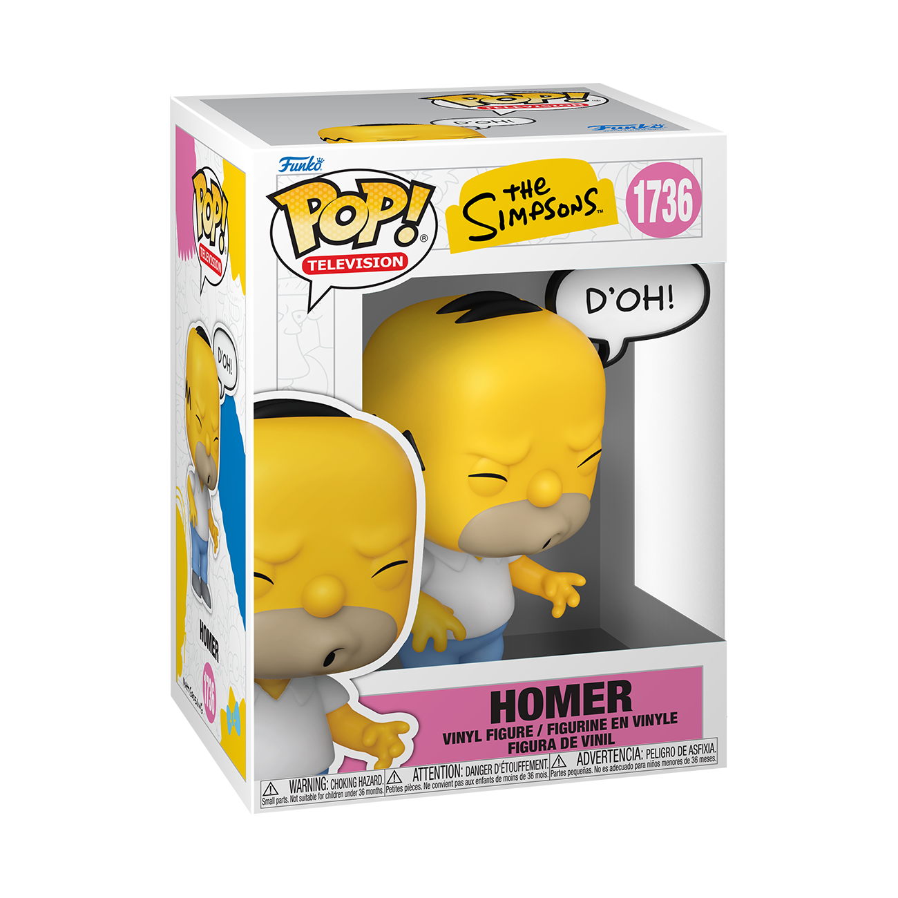 Funko POP! Sayings: The Simpsons Homer 4.6-in Vinyl Figure