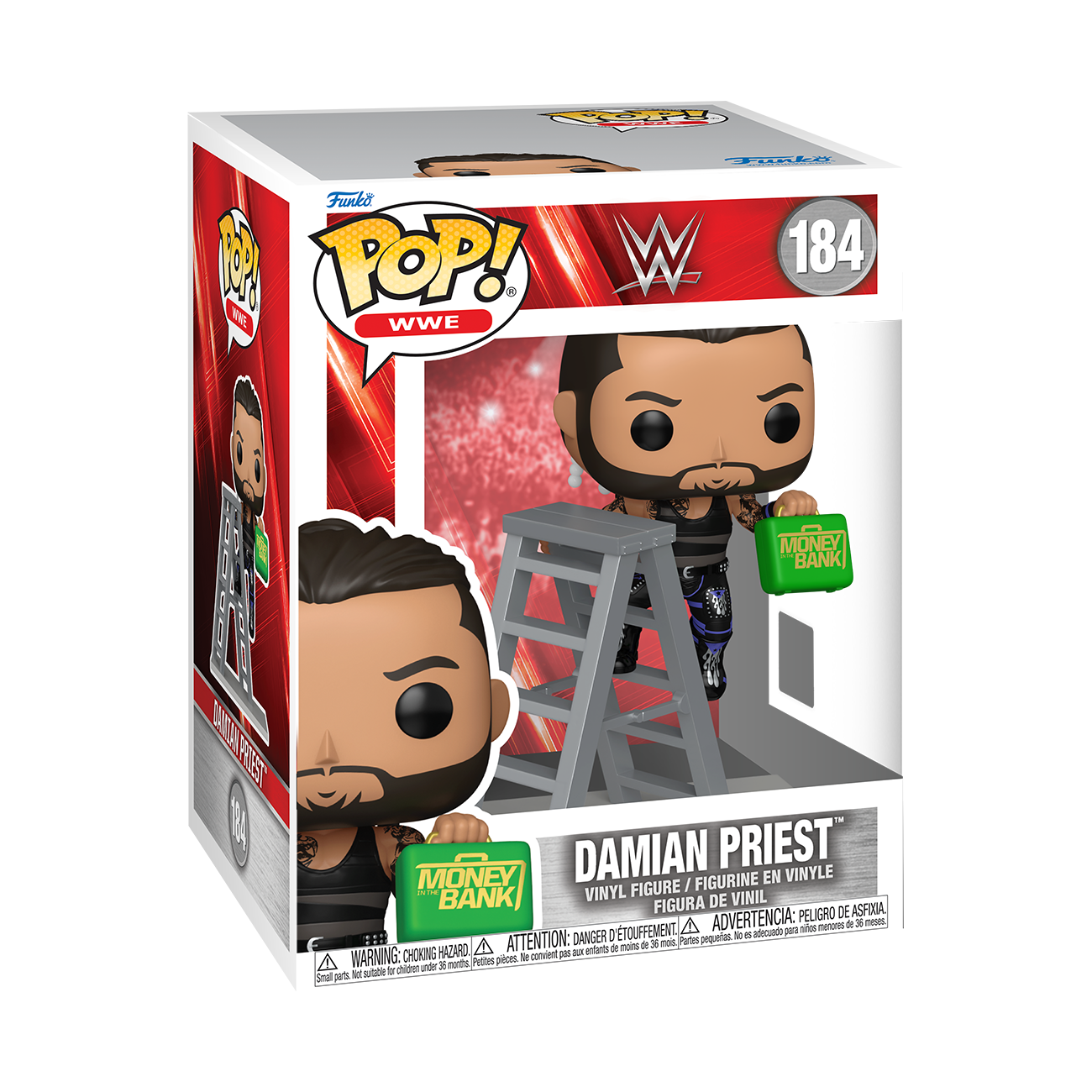 Funko POP! Premium: WWE Damian Priest 5.5-in Vinyl Figure