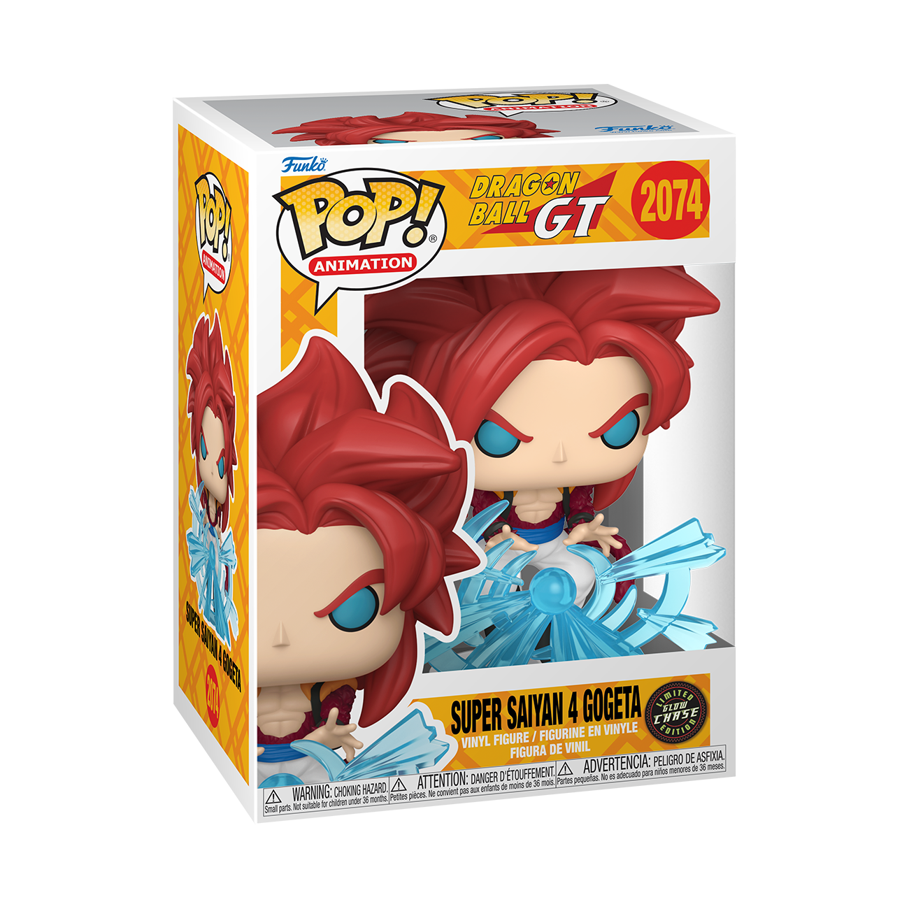 Funko POP! Animation: Dragon Ball GT Super Saiyan 4 Gogeta (or Chase) 5.7-in Vinyl Figure