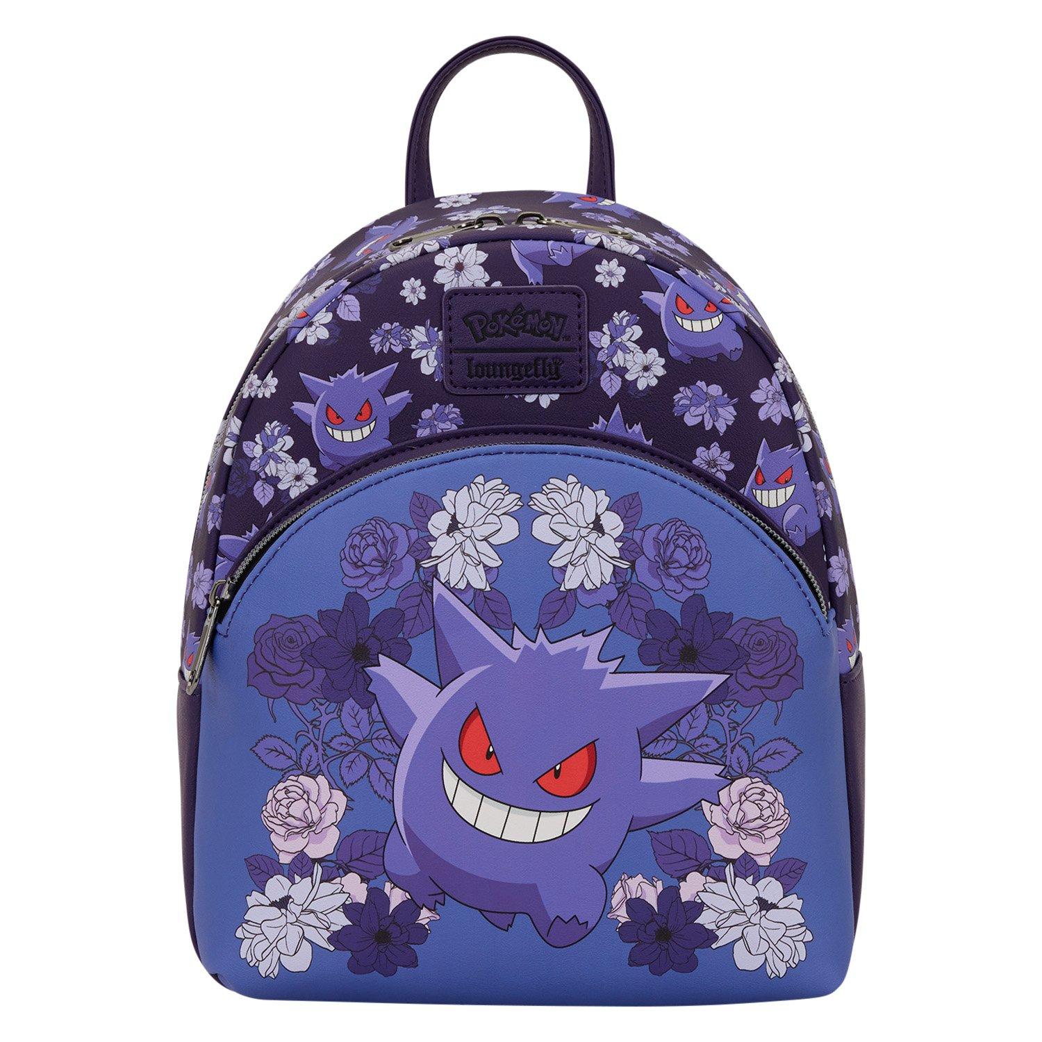 gamestop mini backpack Loungefly Pokemon Gengar Floral Mini Backpack GameStop Exclusive