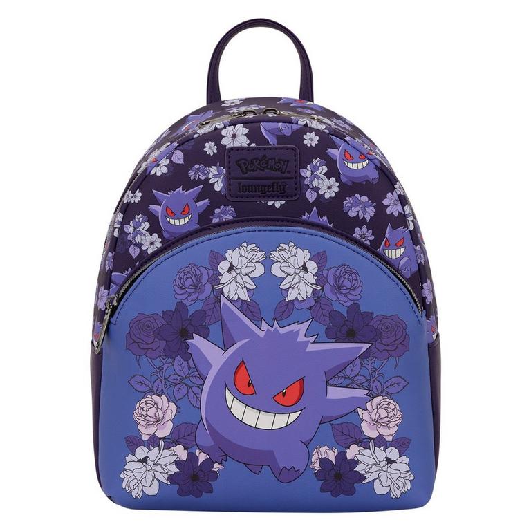 Loungefly Pokemon Gengar Floral Mini Backpack GameStop
