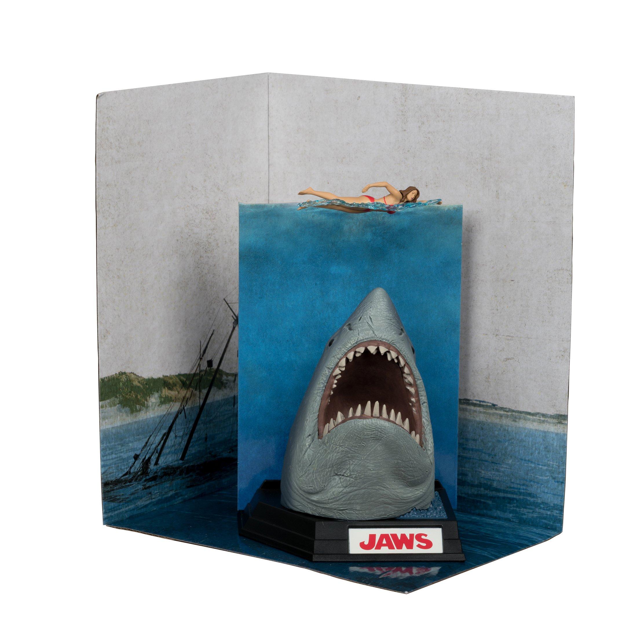 McFarlane Toys Movie Maniacs Jaws 6-in Action Figure | GameStop