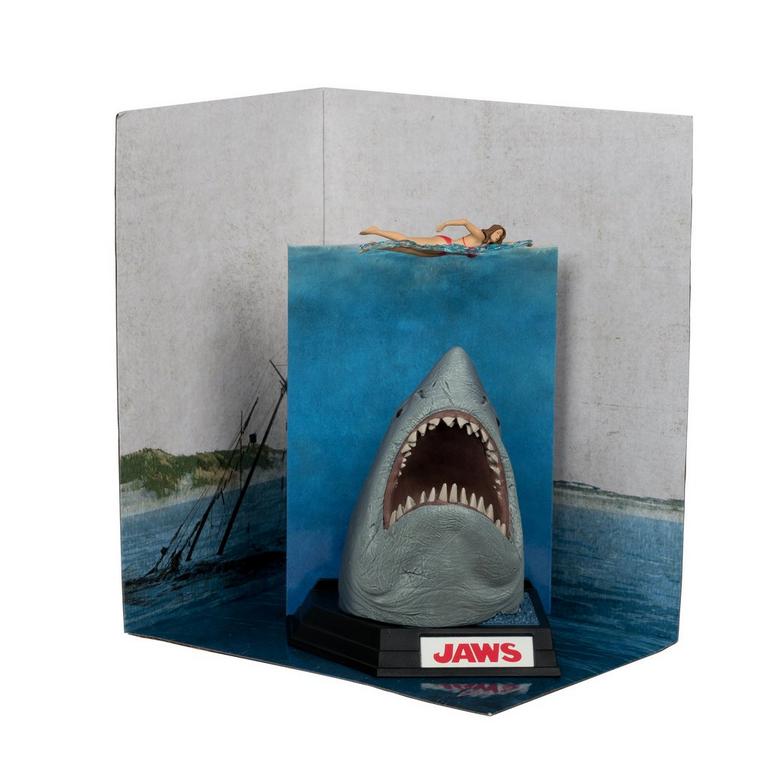 McFarlane Toys Movie Maniacs Jaws 6-in Action Figure | GameStop