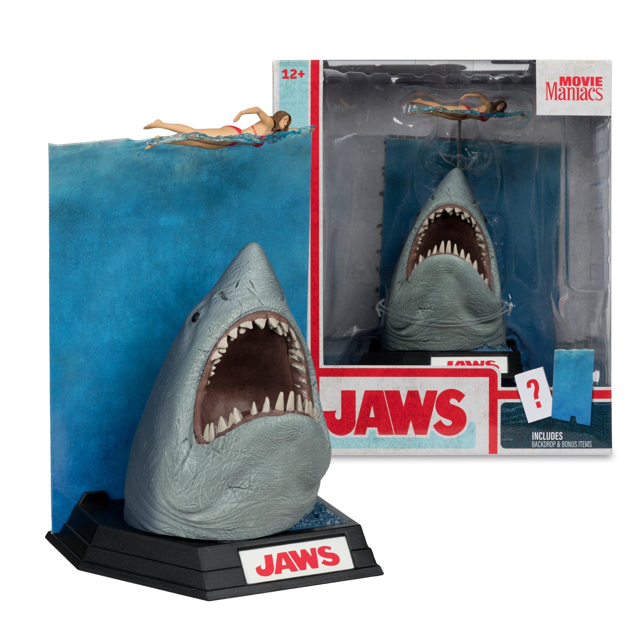 McFarlane Toys Movie Maniacs Jaws 6-in Action Figure
