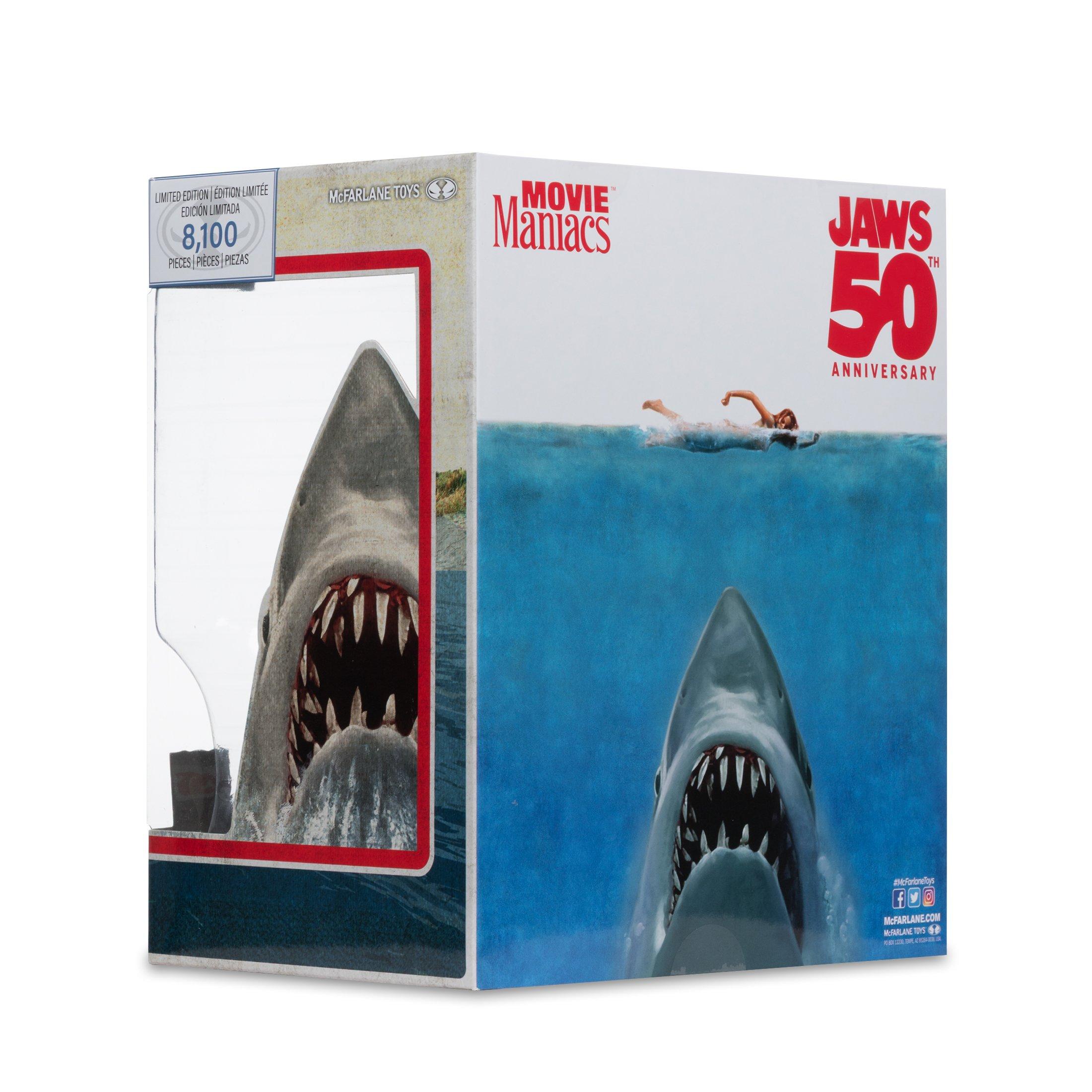 McFarlane Toys Movie Maniacs Jaws 6-in Action Figure