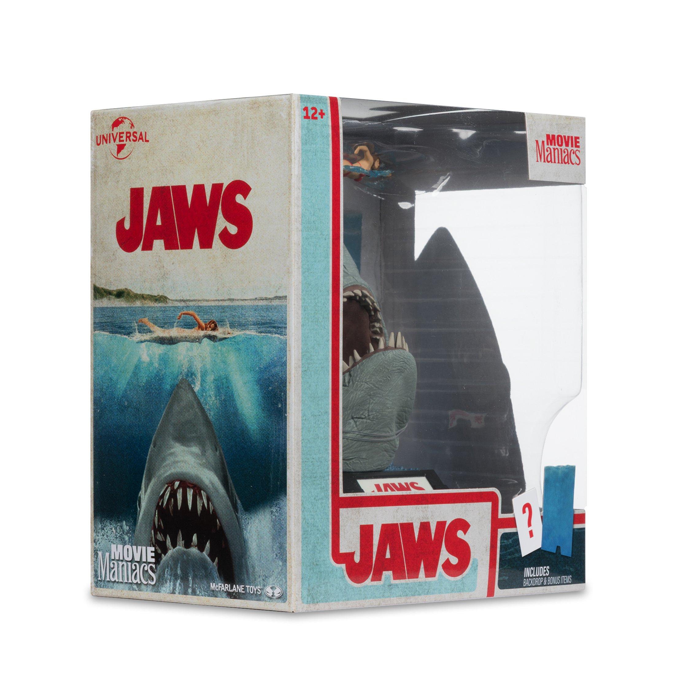 McFarlane Toys Movie Maniacs Jaws 6-in Action Figure
