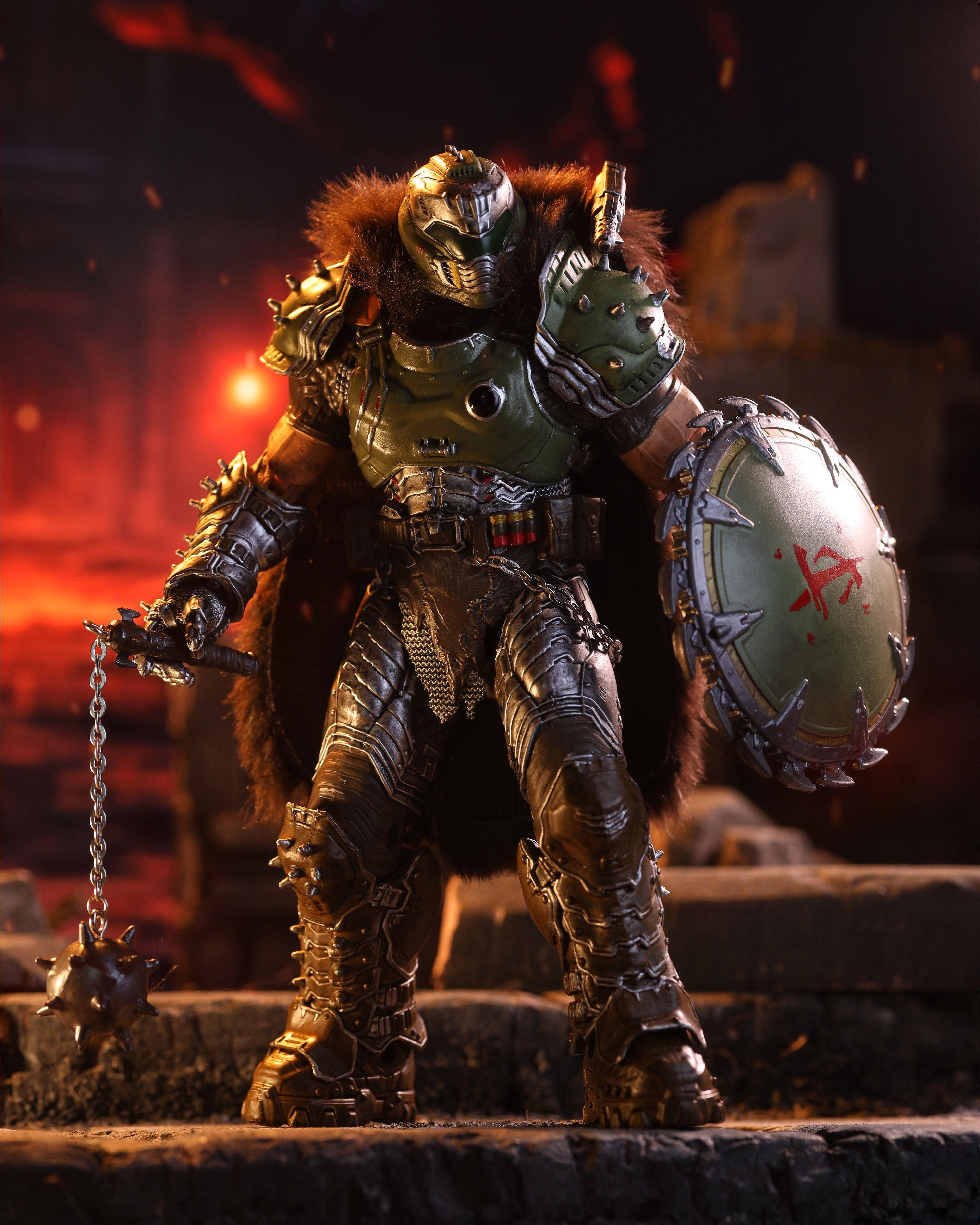 McFarlane Toys Elite Edition DOOM: The Dark Ages DOOM Slayer 7-in Action Figure