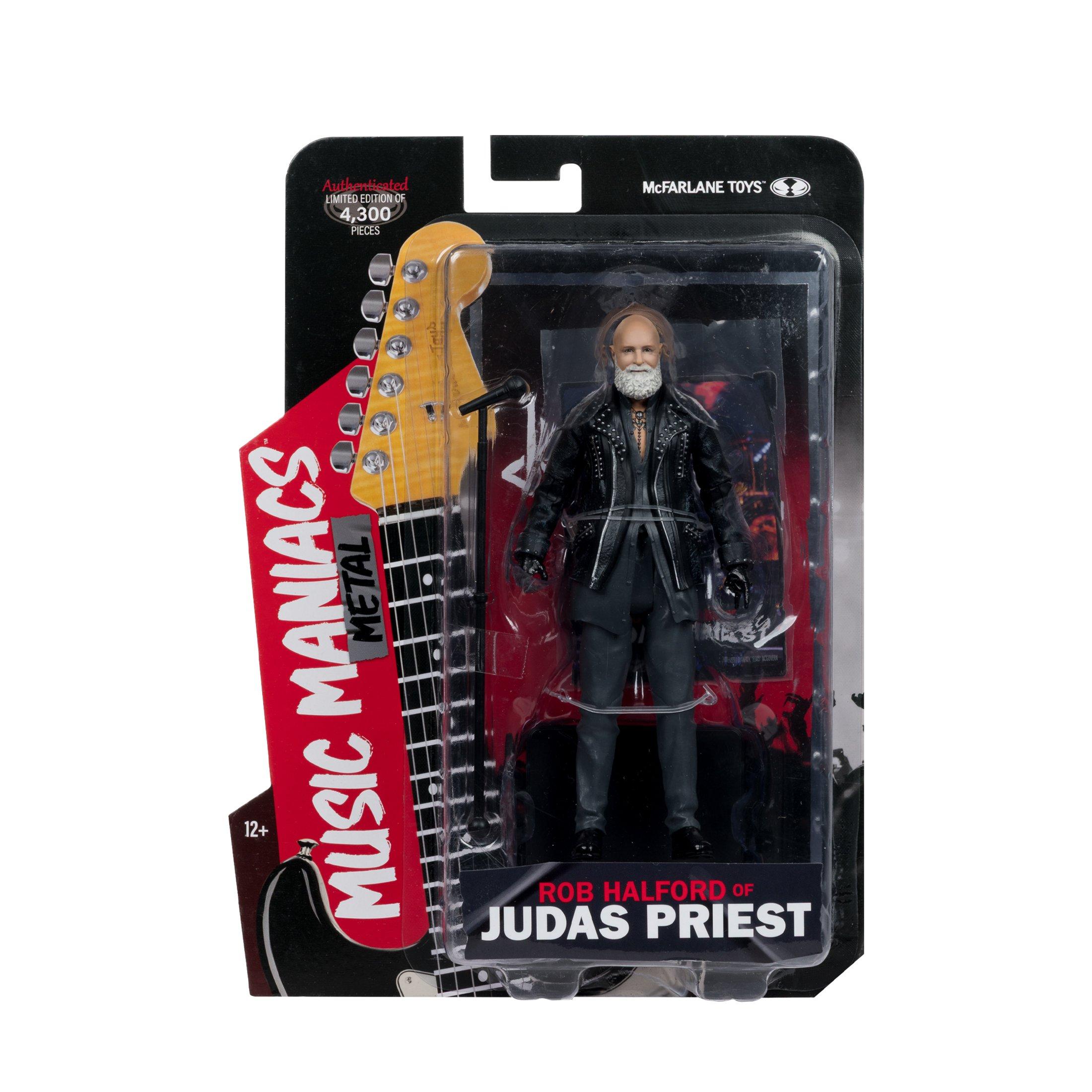 McFarlane Toys Music Maniacs Judas Priest Rob Halford 6-in Action Figure