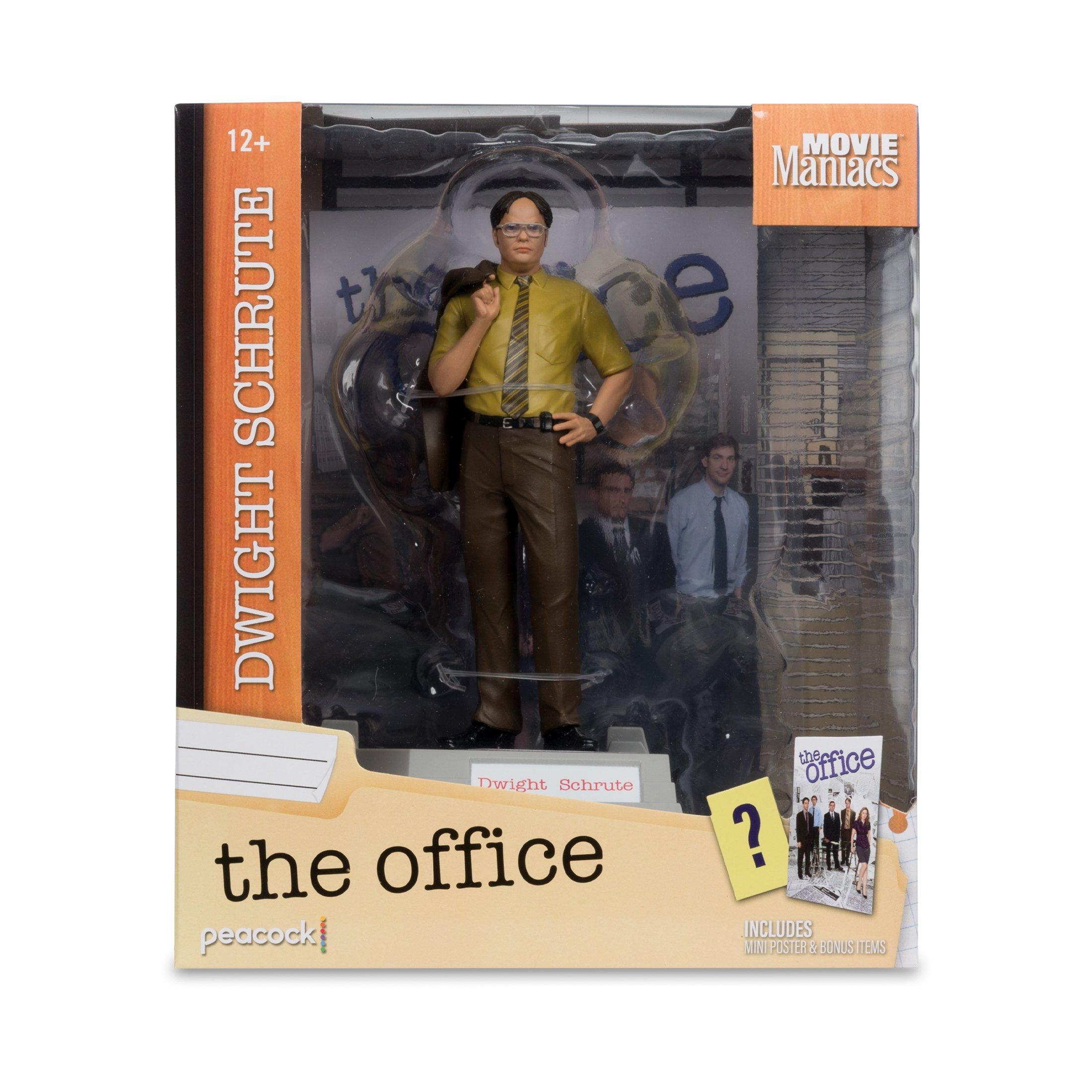 McFarlane Toys Movie Maniacs The Office Dwight 6-in Action Figure