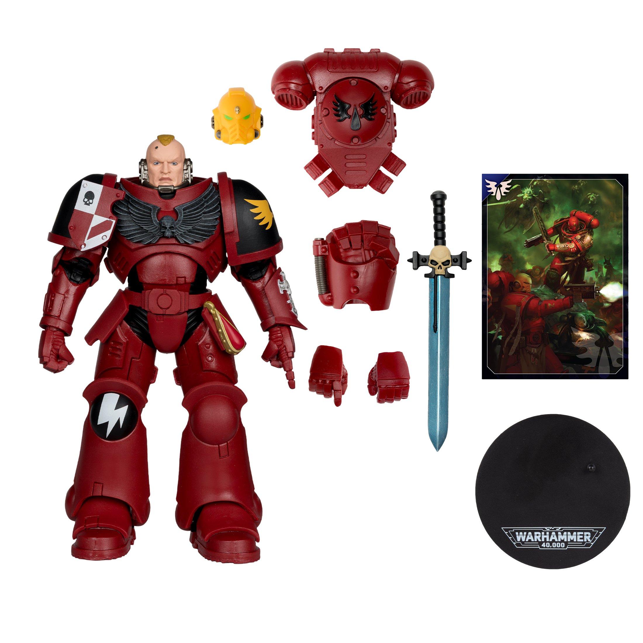 McFarlane Toys Warhammer 40,000 Assault Intercessors (Blood Angel) 7-in Action Figure