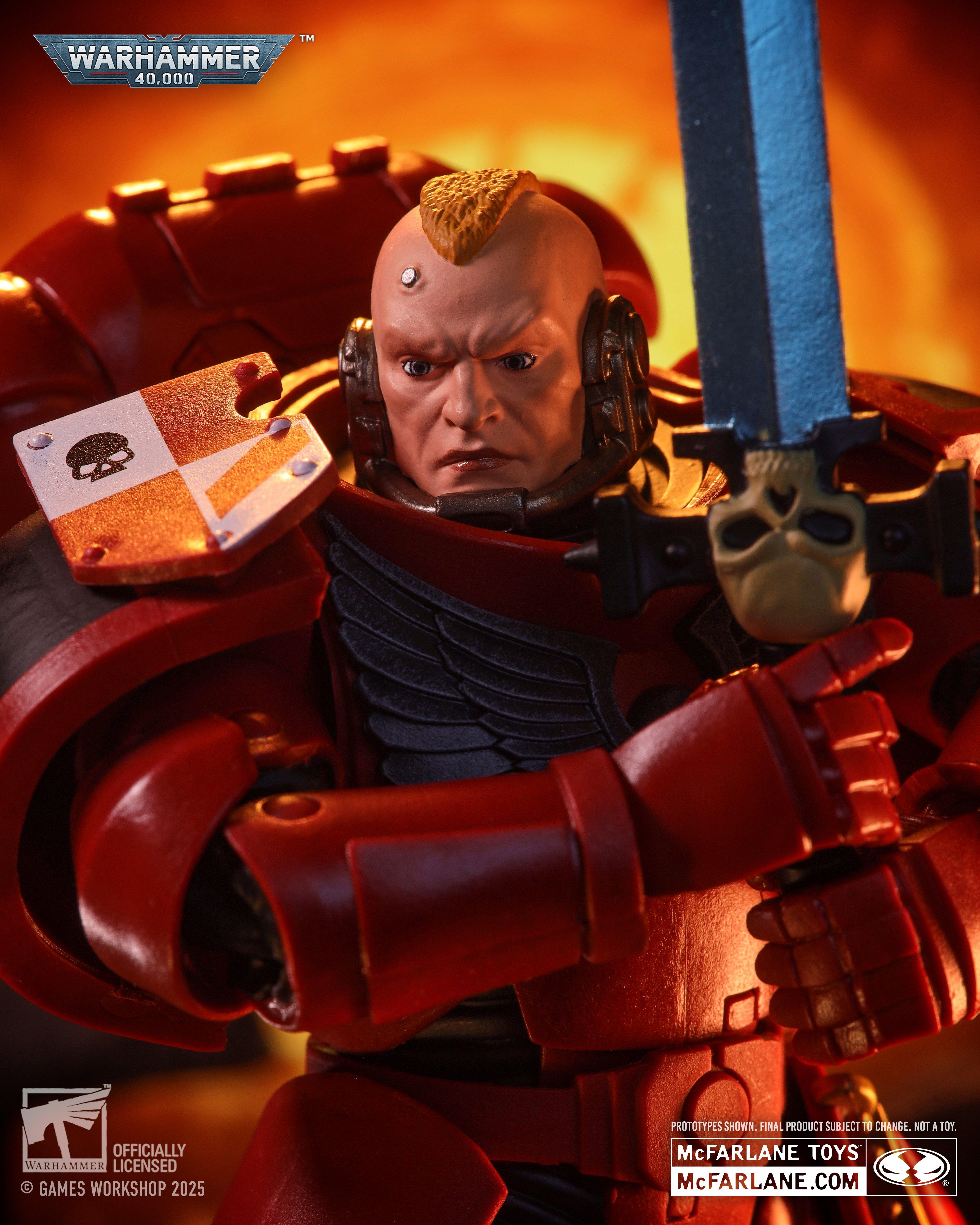 McFarlane Toys Warhammer 40,000 Assault Intercessors (Blood Angel) 7-in Action Figure