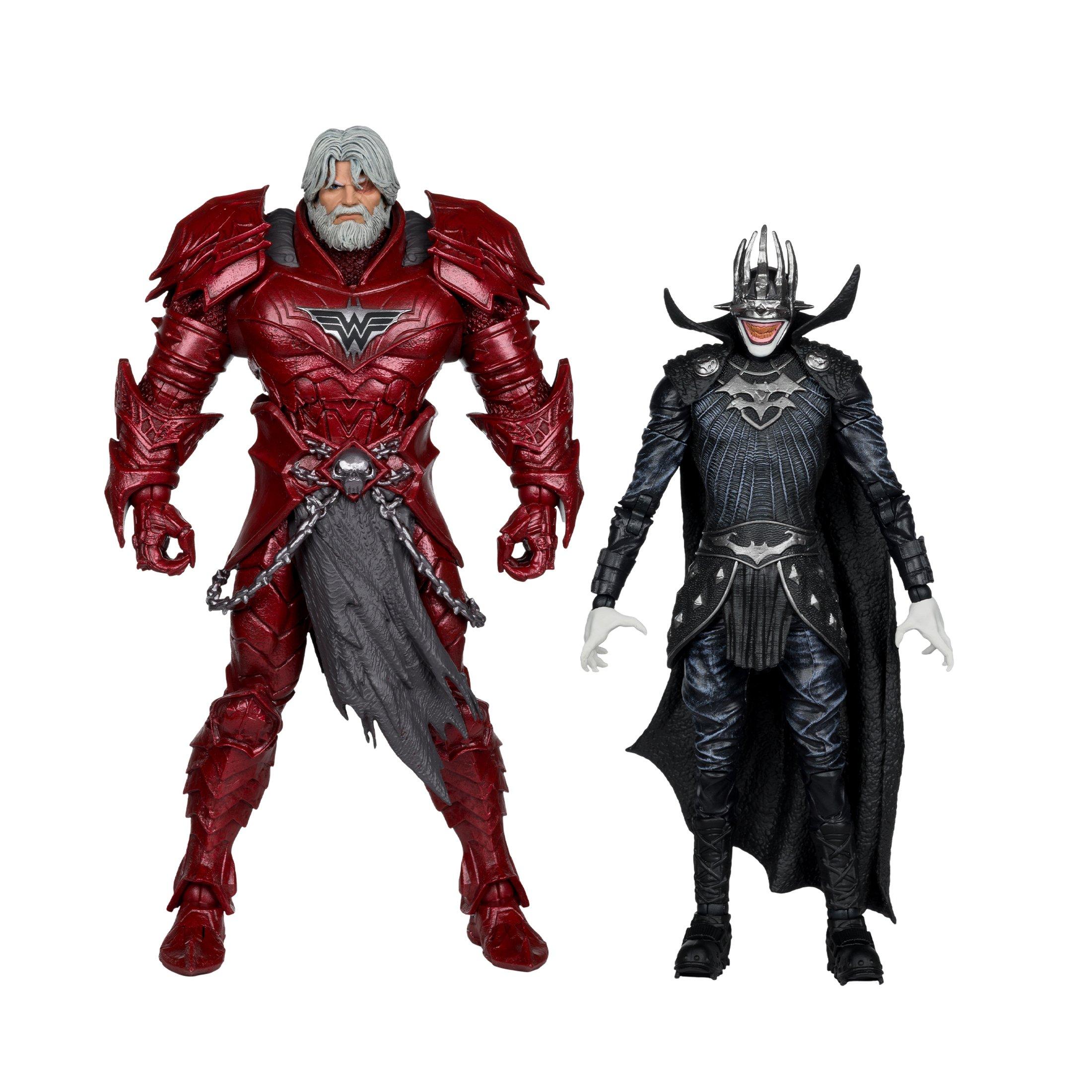 McFarlane Toys Dc Multiverse Collector Edition The Batman Who Laughs Knight Armor and Merciless (Issue 4) 7-in Action Figure Set 2-Pack