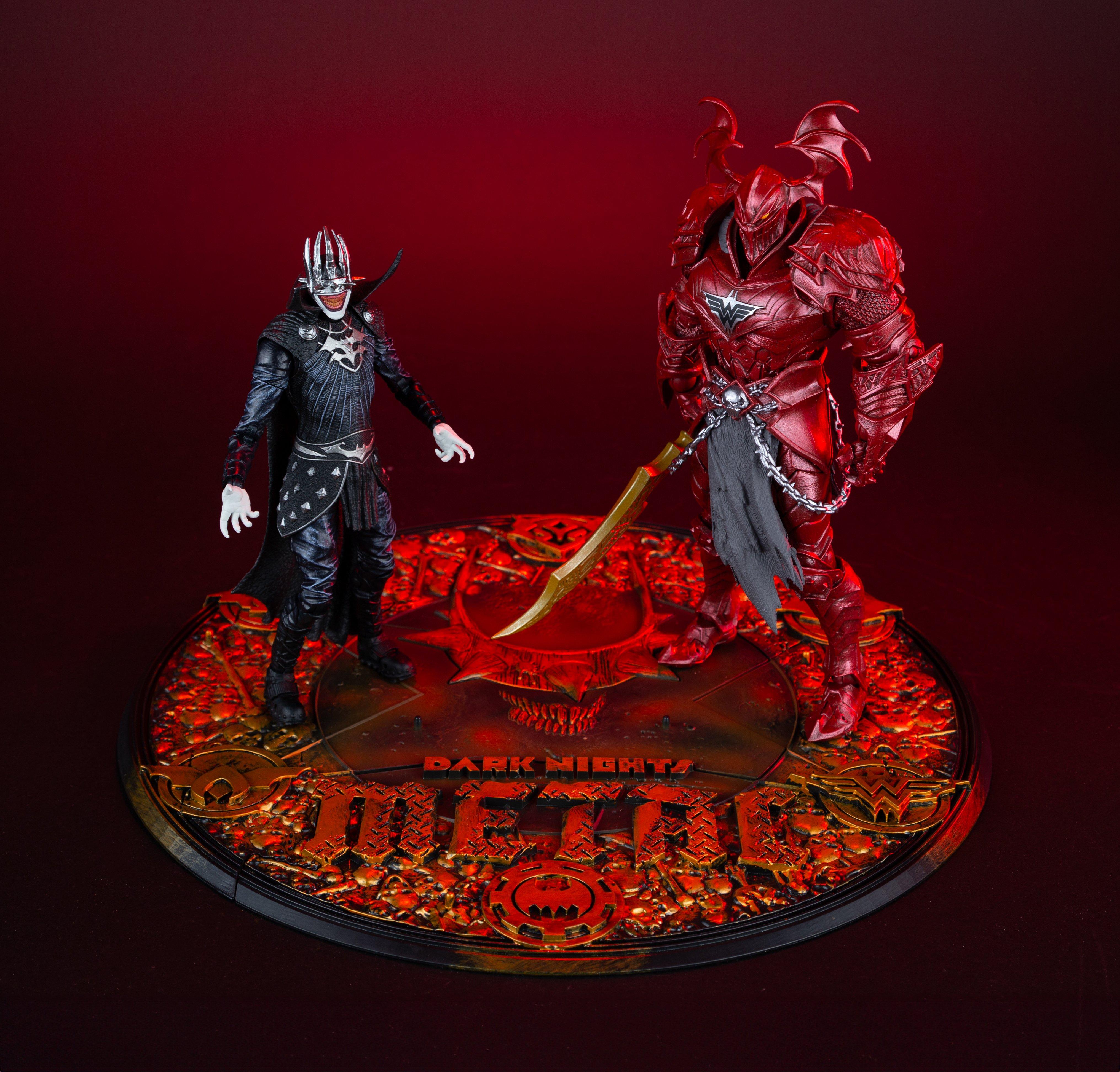 McFarlane Toys DC Multiverse Collector Edition The Batman Who Laughs Knight Armor and Merciless (Issue 4) 7-in Action Figure Set 2-Pack