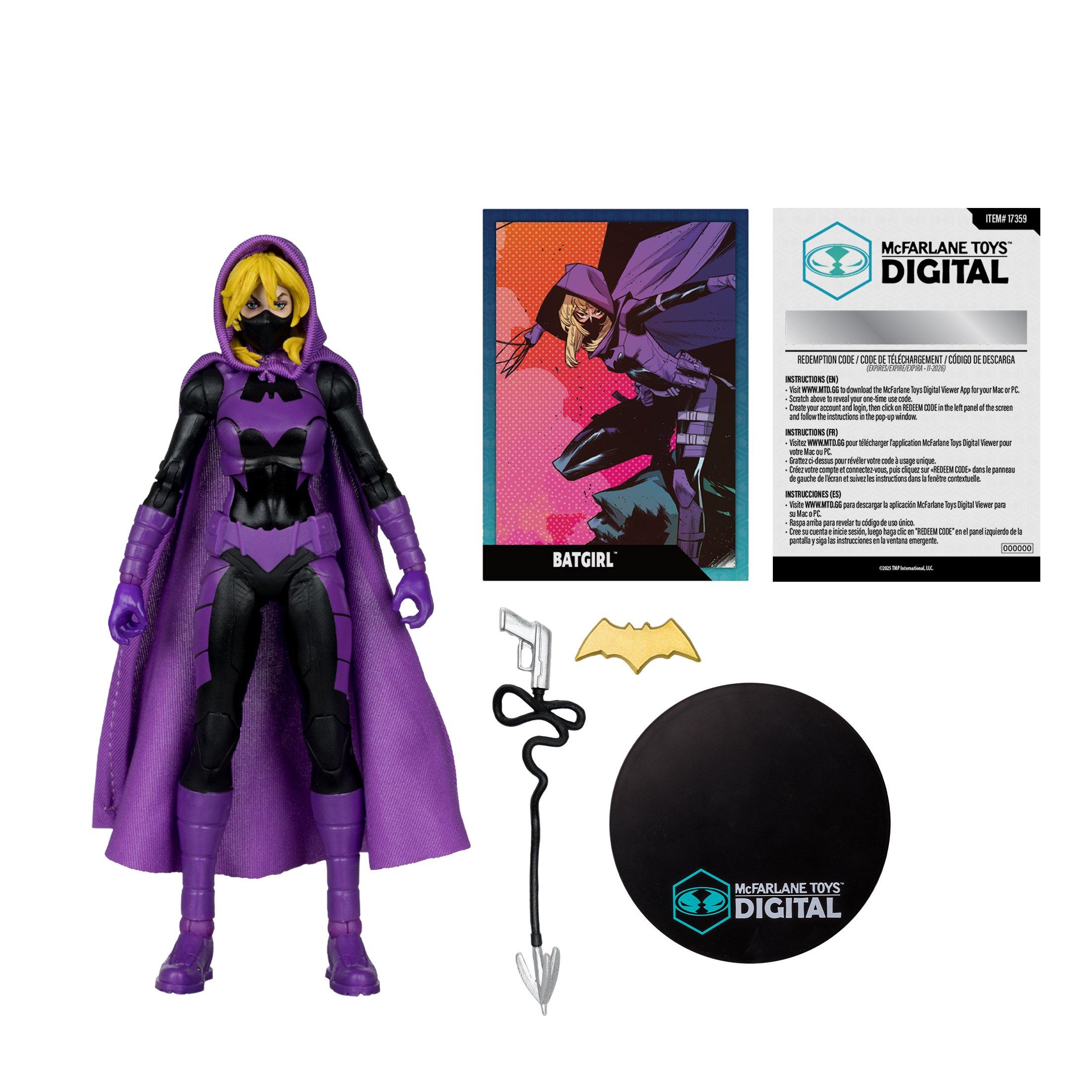 McFarlane Toys DC Digital Batgirl 7-in Action Figure