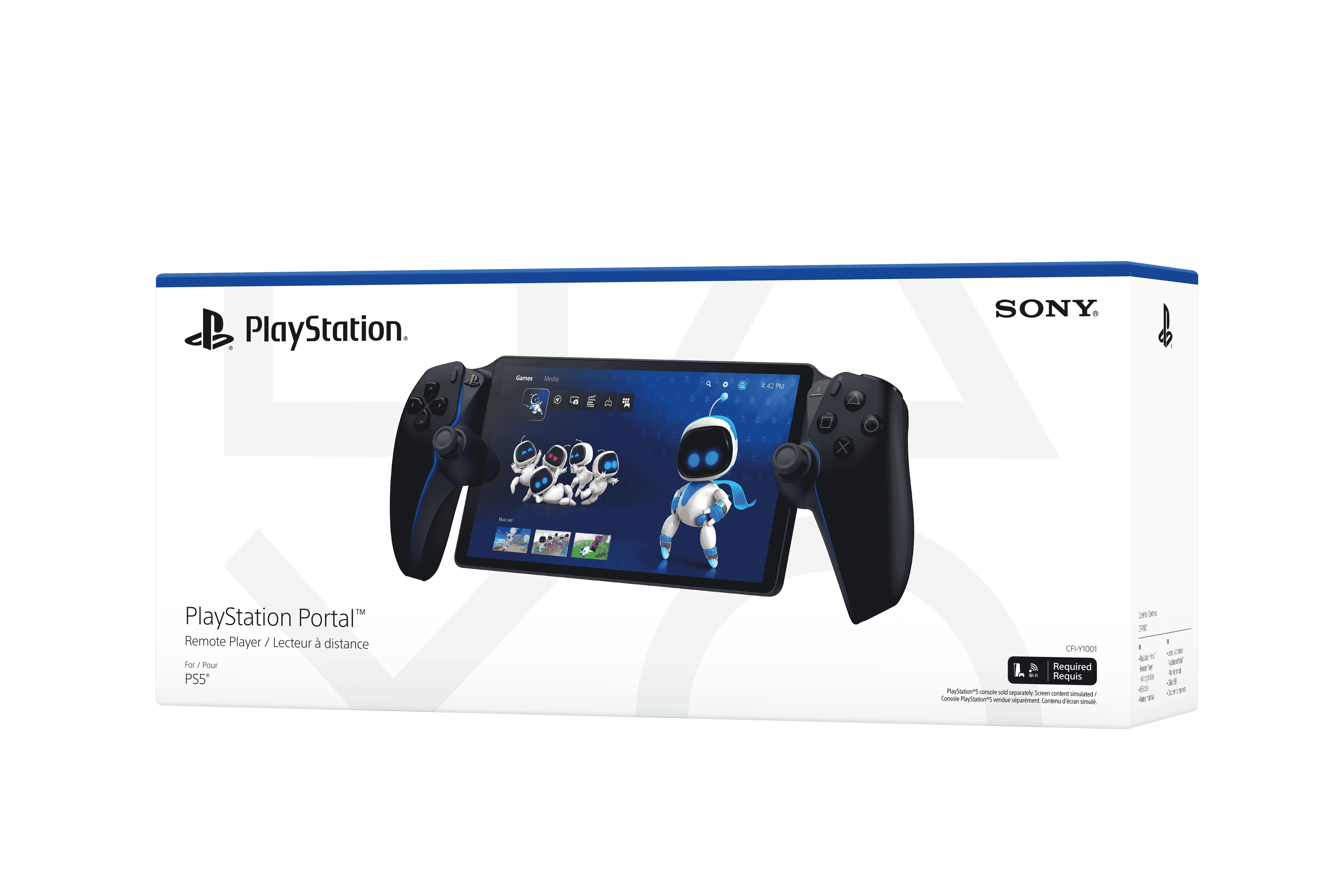 Sony PlayStation Portal Remote Player for PS5 Console - Midnight Black