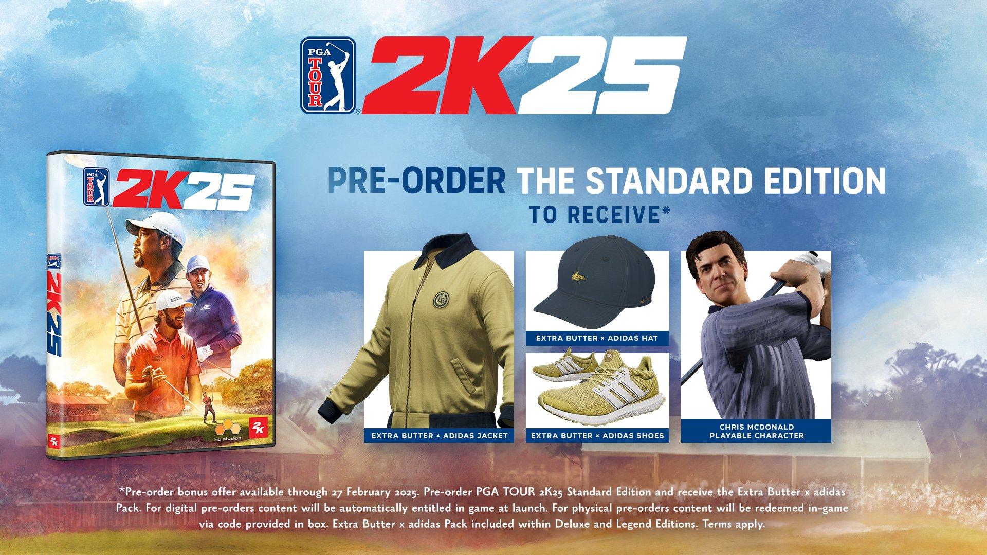 PGA TOUR 2K25 Standard Edition - PlayStation 5