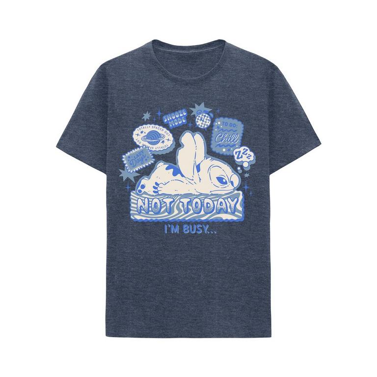 Lilo and Stitch - Stitch Not Today Unisex Short Sleeve Graphic T-Shirt GameStop Exclusive