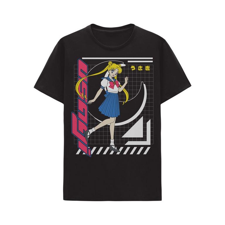 【usagi】 Sailor Moon Usagi Tsukino Double Sided Unisex Short Sleeve