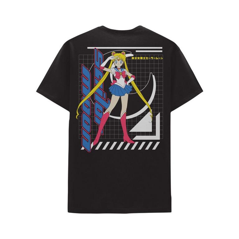 Sailor Moon Usagi Tsukino Double Sided Unisex Short Sleeve Sailor Moon Usagi Tsukino Double Sided Unisex Short Sleeve