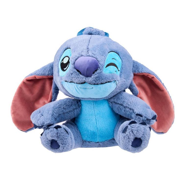 New Disney Blue Stitch Large Plush Backpack New Disney Plush Backpack Japanese Blue Stitch Cartoon Large  main image 2