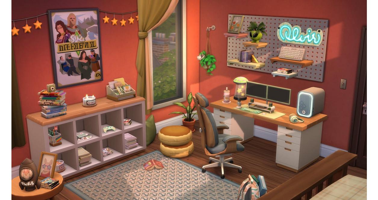 The Sims Comfy Gamer Kit Expansion Pack PC EA App GameStop