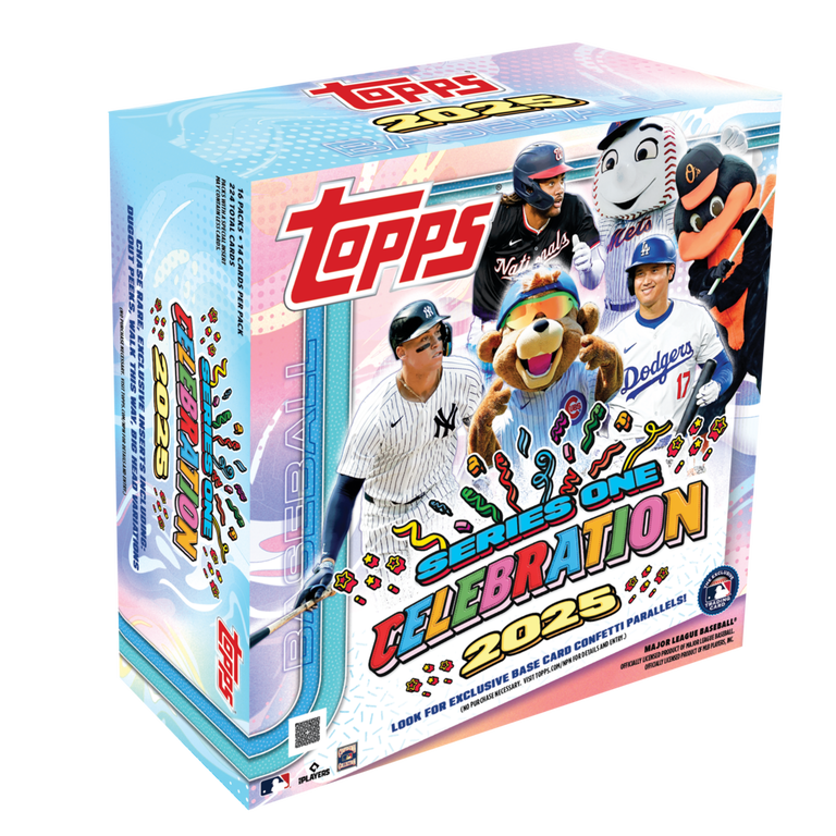 10箱 Topps MLB-SERIES 1 2025 MEGA BOX SE 2025 Topps MLB Baseball Series 1 Celebration Mega Box | GameStop