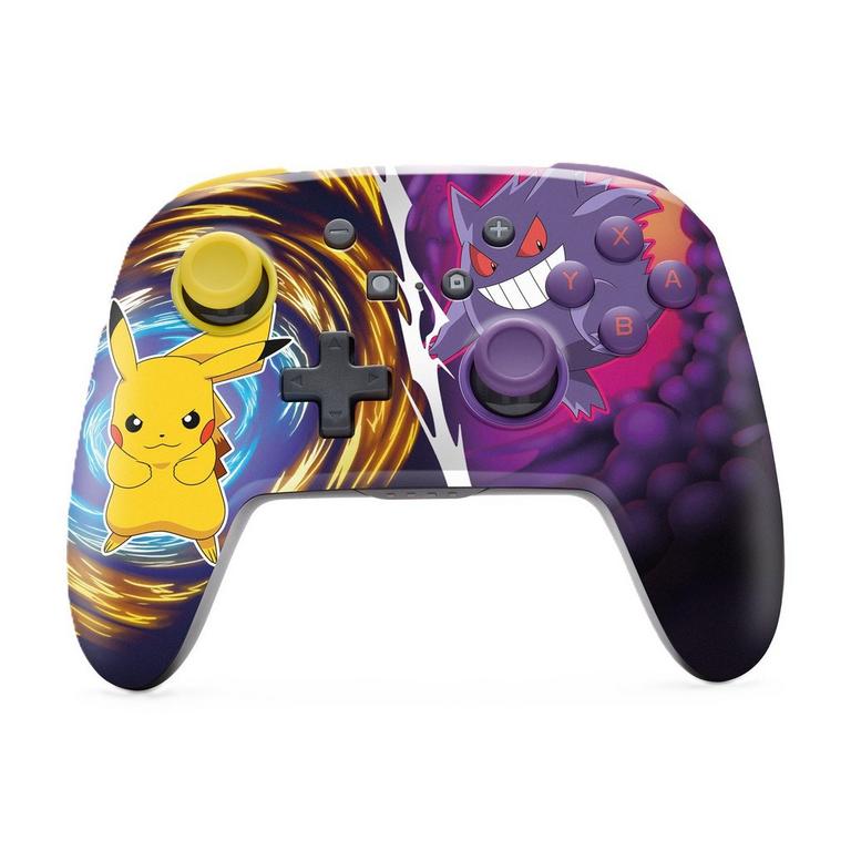 PowerA Enhanced Wireless Controller for Nintendo Switch - Pikachu vs. Gengar