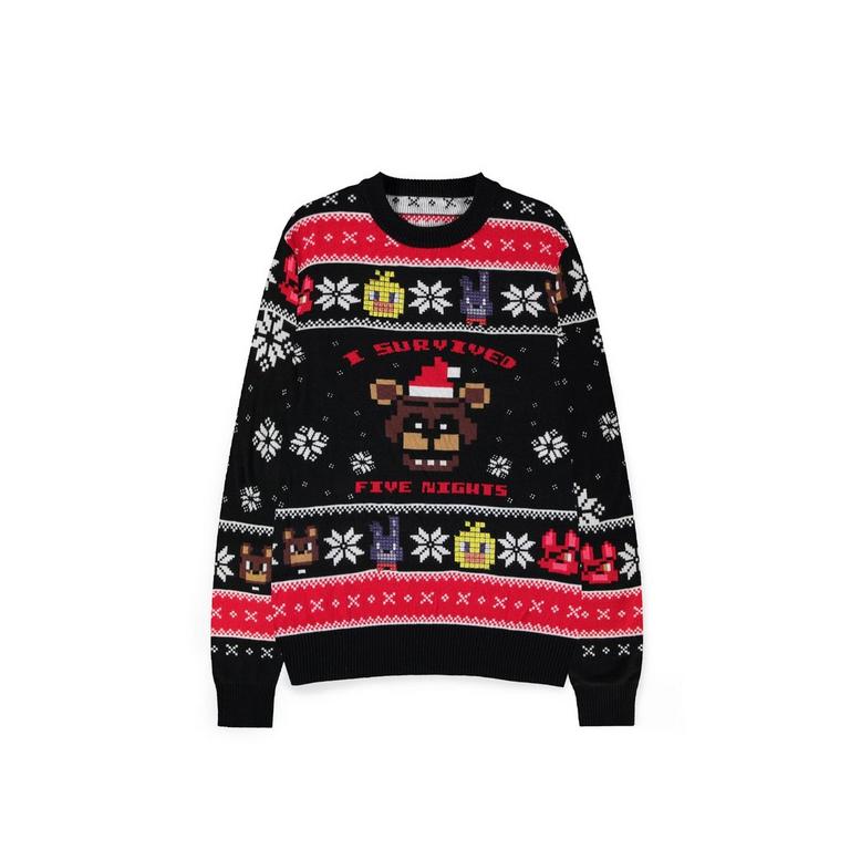 Five Nights at Freddy's Holiday Sweater GameStop Exclusive