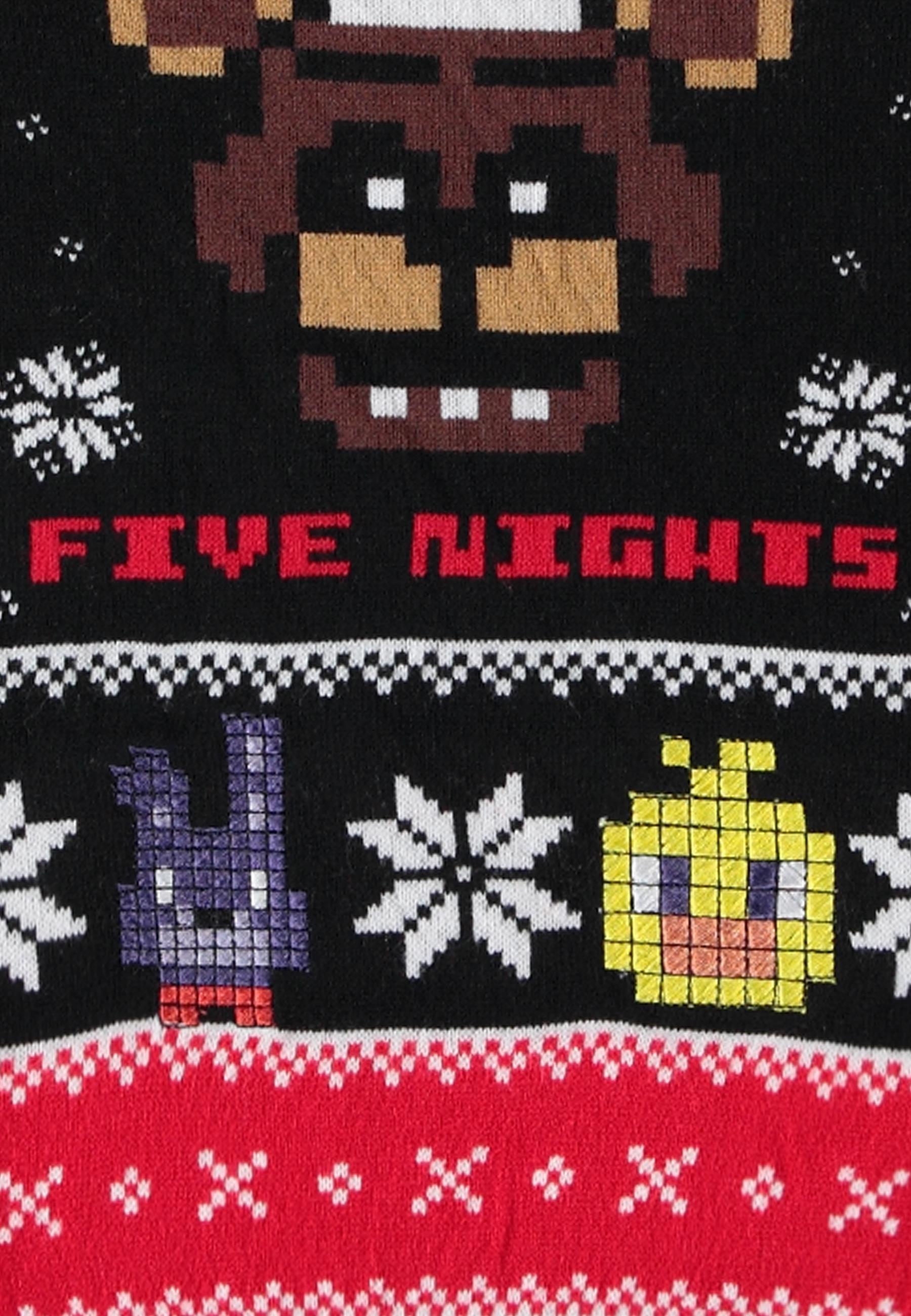 Five Nights at Freddy's Holiday Sweater GameStop Exclusive