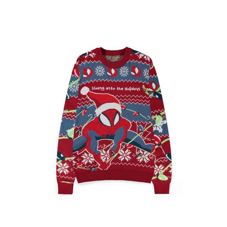 Spider-Man Holiday Sweater GameStop Exclusive