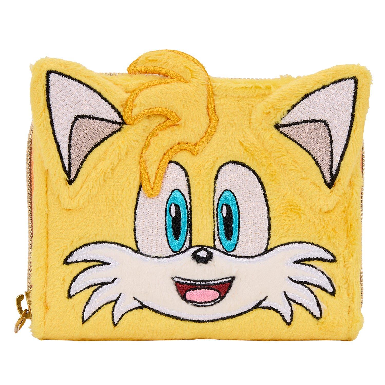 Loungefly Sonic the Hedgehog Tails Plush Mini Backpack & Matching Wallet  NWT Sonic The Hedgehog Tails Plush Mini Backpack | Mercari main image 4