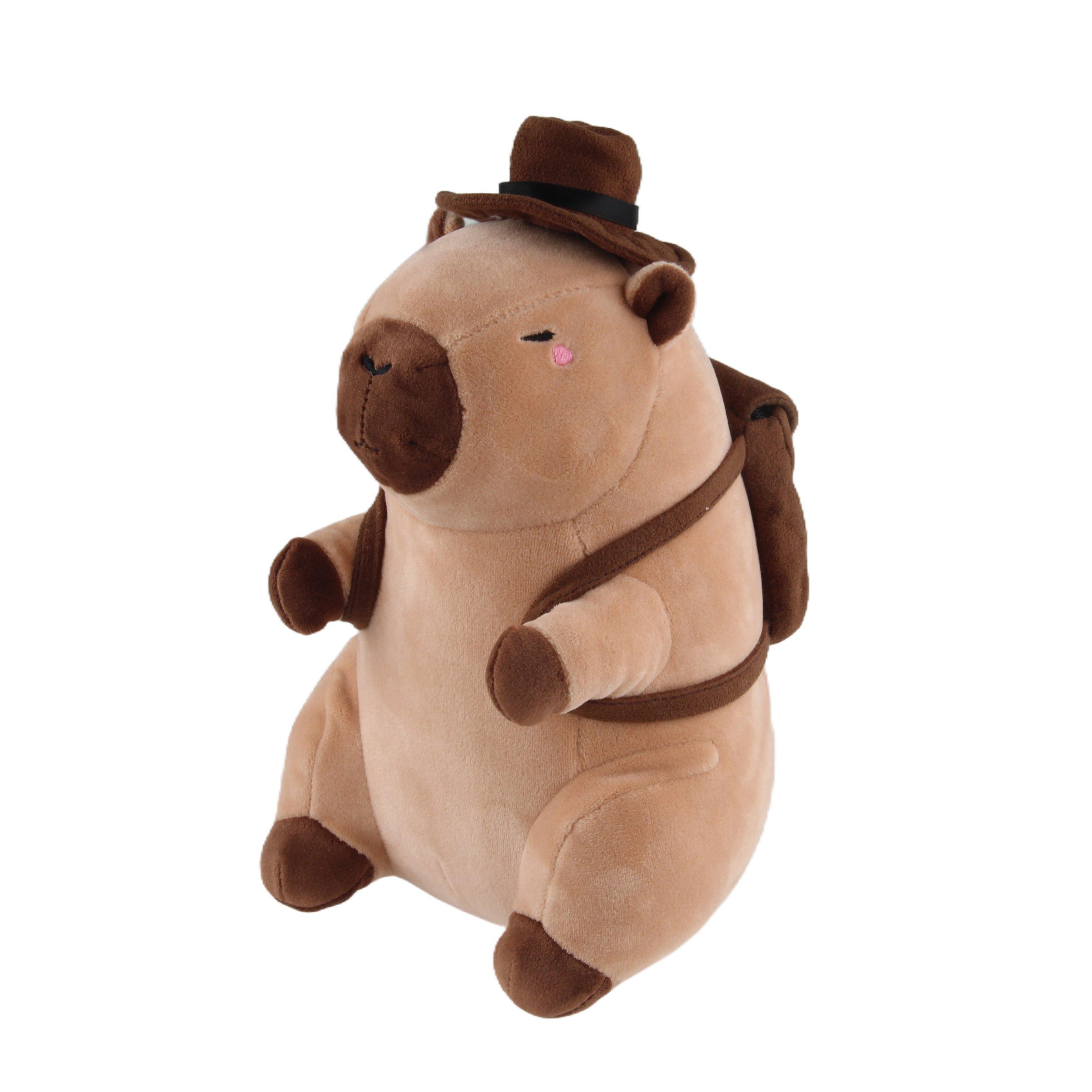Capy Buddies Little Adventurer Capybara 9-in Plush GameStop Exclusive