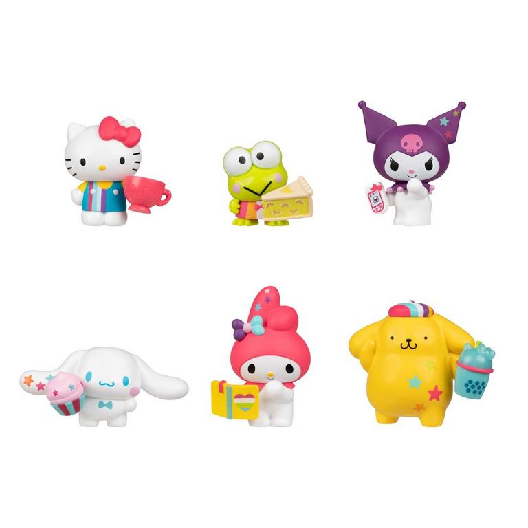 Jazwares Hello Kitty and Friends Rainbow Vibes 2-in Figures 6-Pack