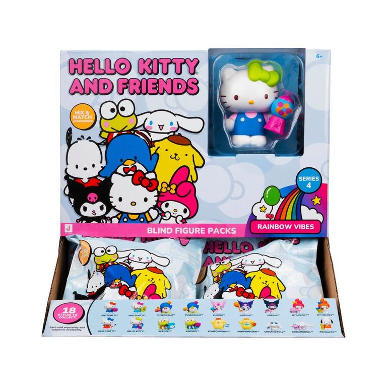 Jazwwares Hello Kitty and Friends Rainbow Vibes 2-in Blind Figure and Accessory (Styles May Vary)