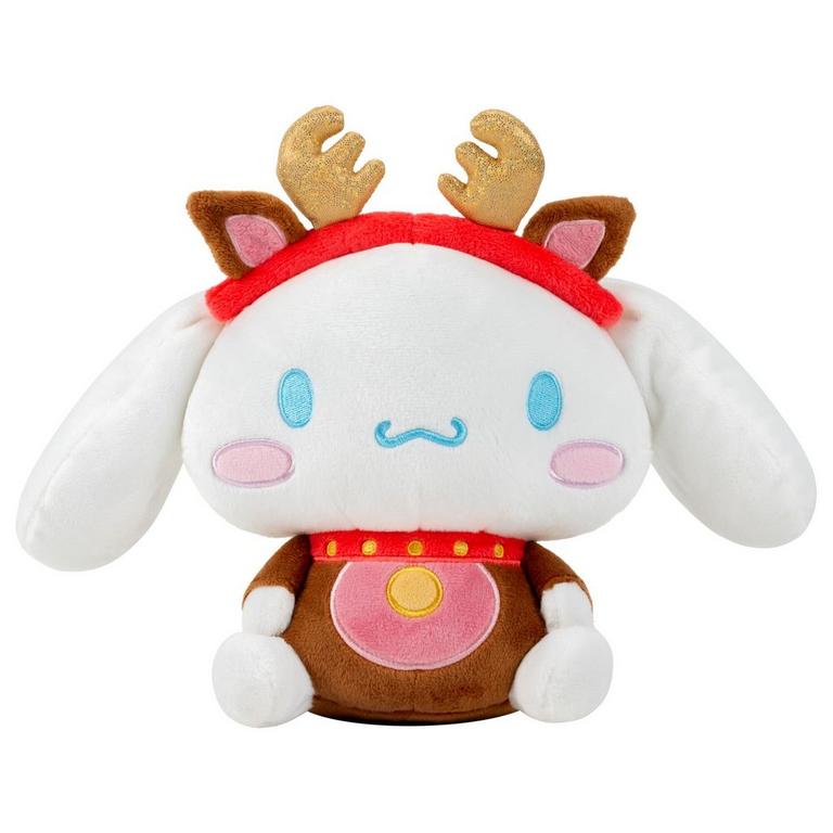 Jazwares Hello Kitty and Friends Cinnamoroll 8-in Holiday Plush