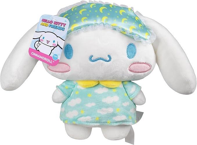 Sanrio Hello Kitty Cinnnamoroll (Pajama Party) 8-in Plush