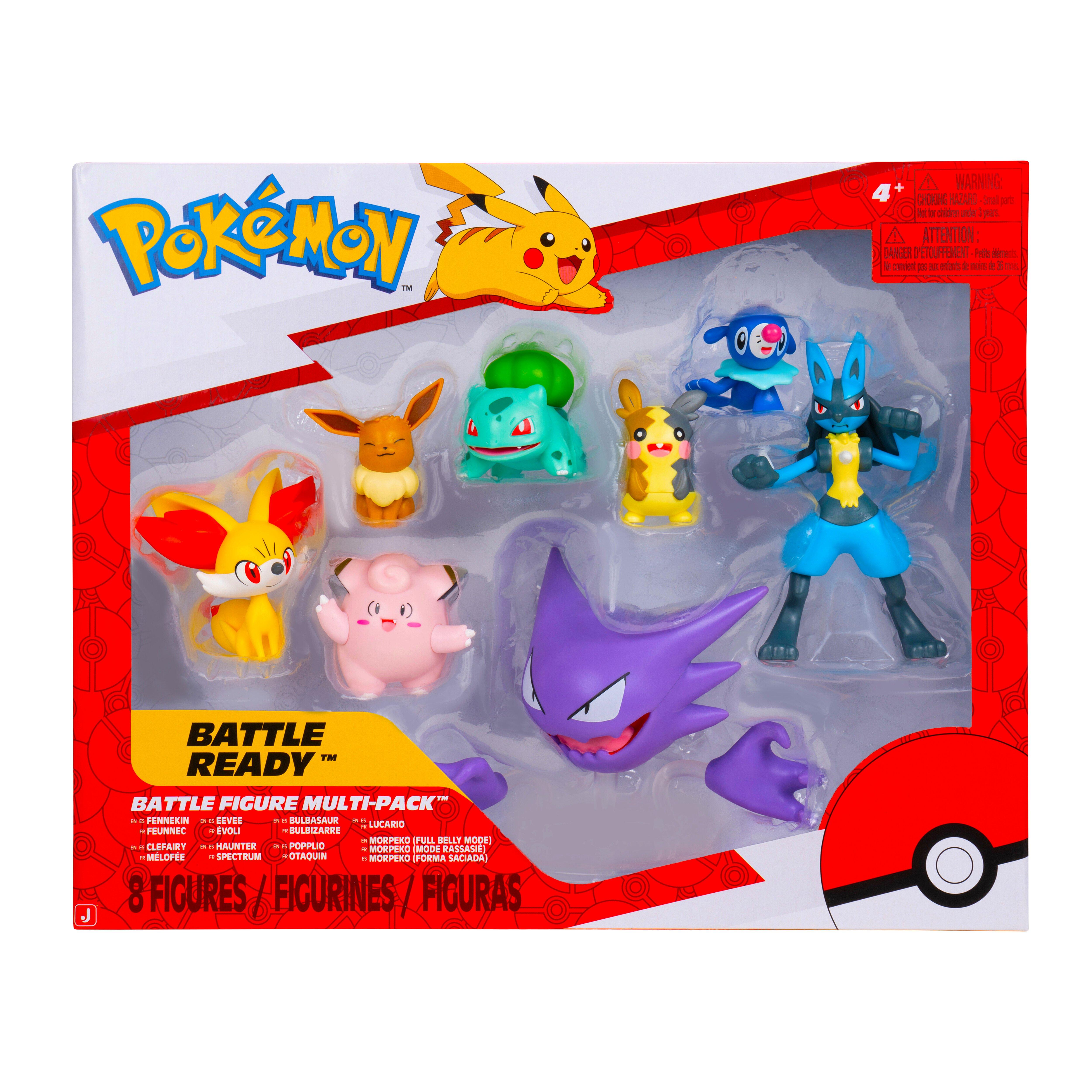 Jazwares Pokemon Battle Figure Set 8-Pack | GameStop