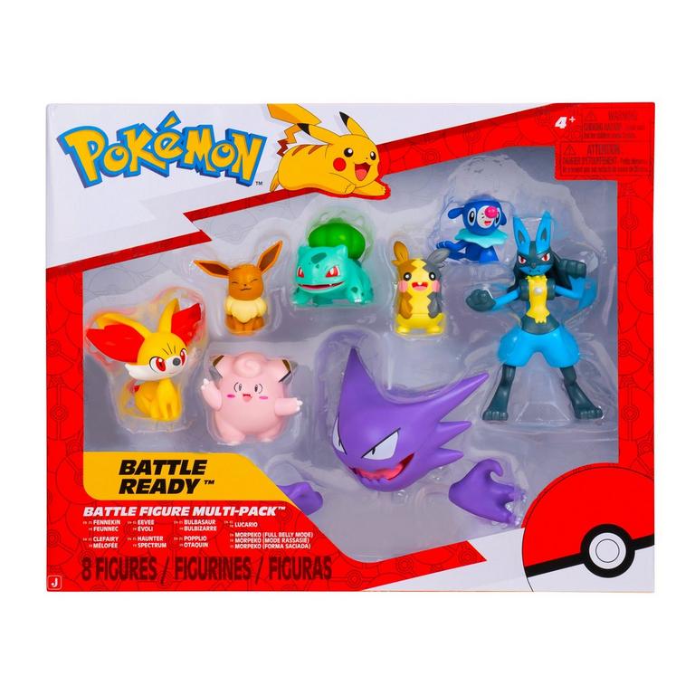 Jazwares Pokemon Battle Figure Set 8-Pack | GameStop