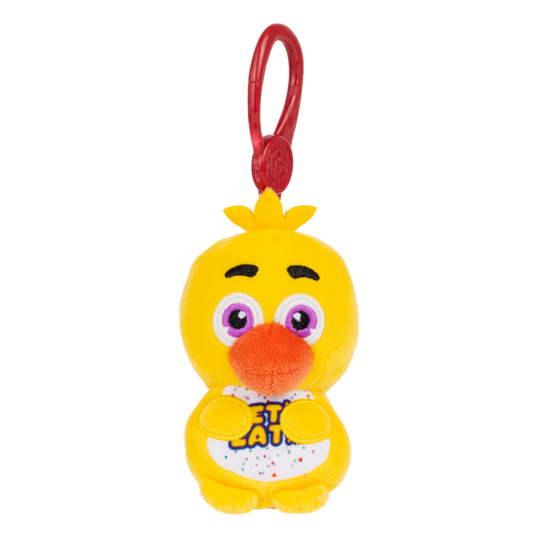 Jazwares Five Nights at Freddys Classic Chica 4-in Clip-On Plush