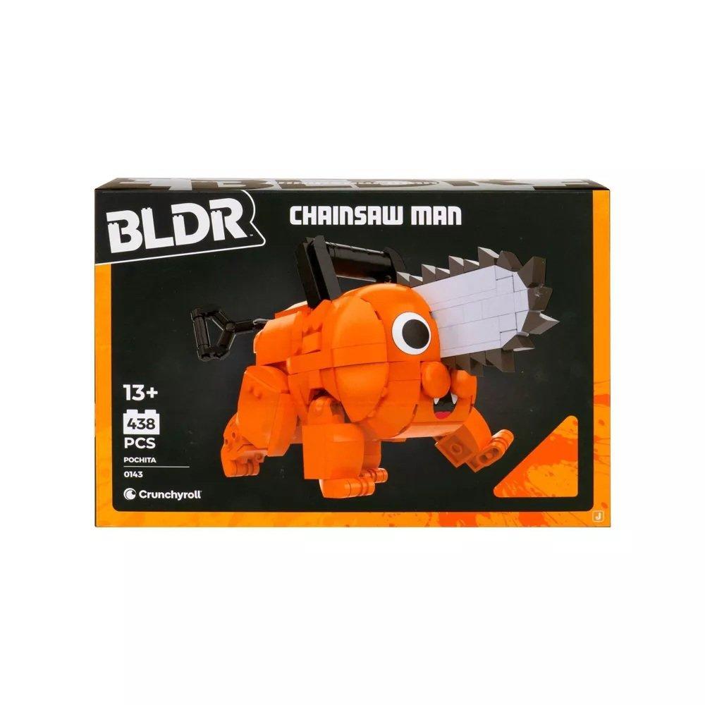 BLDR Chainsaw Man Total Anime Deluxe Large-Form Buildable Character (Pochita) Crunchyroll Set