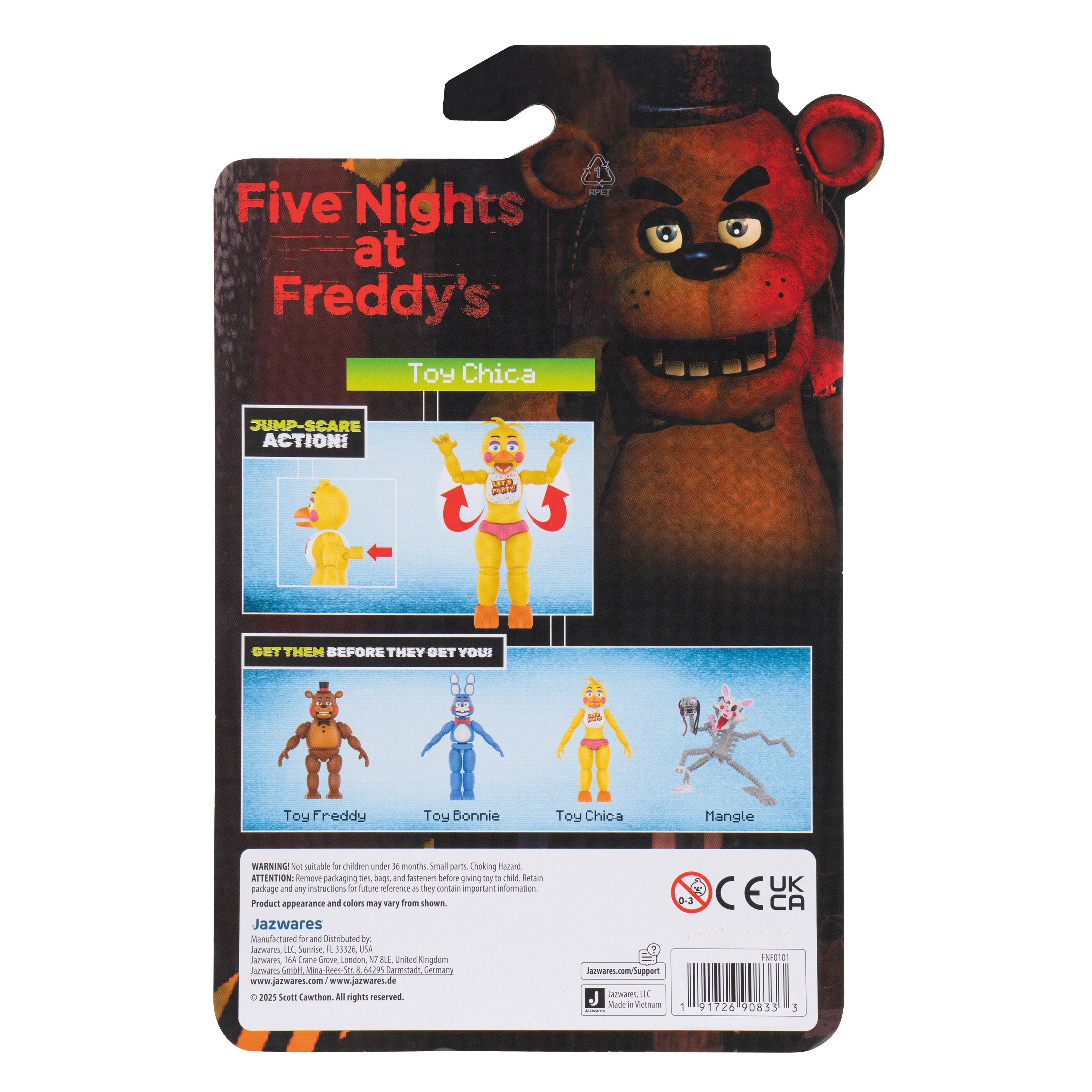 Jazwares Five Nights at Freddy's 2 Toy Chica 5-in Action Figure