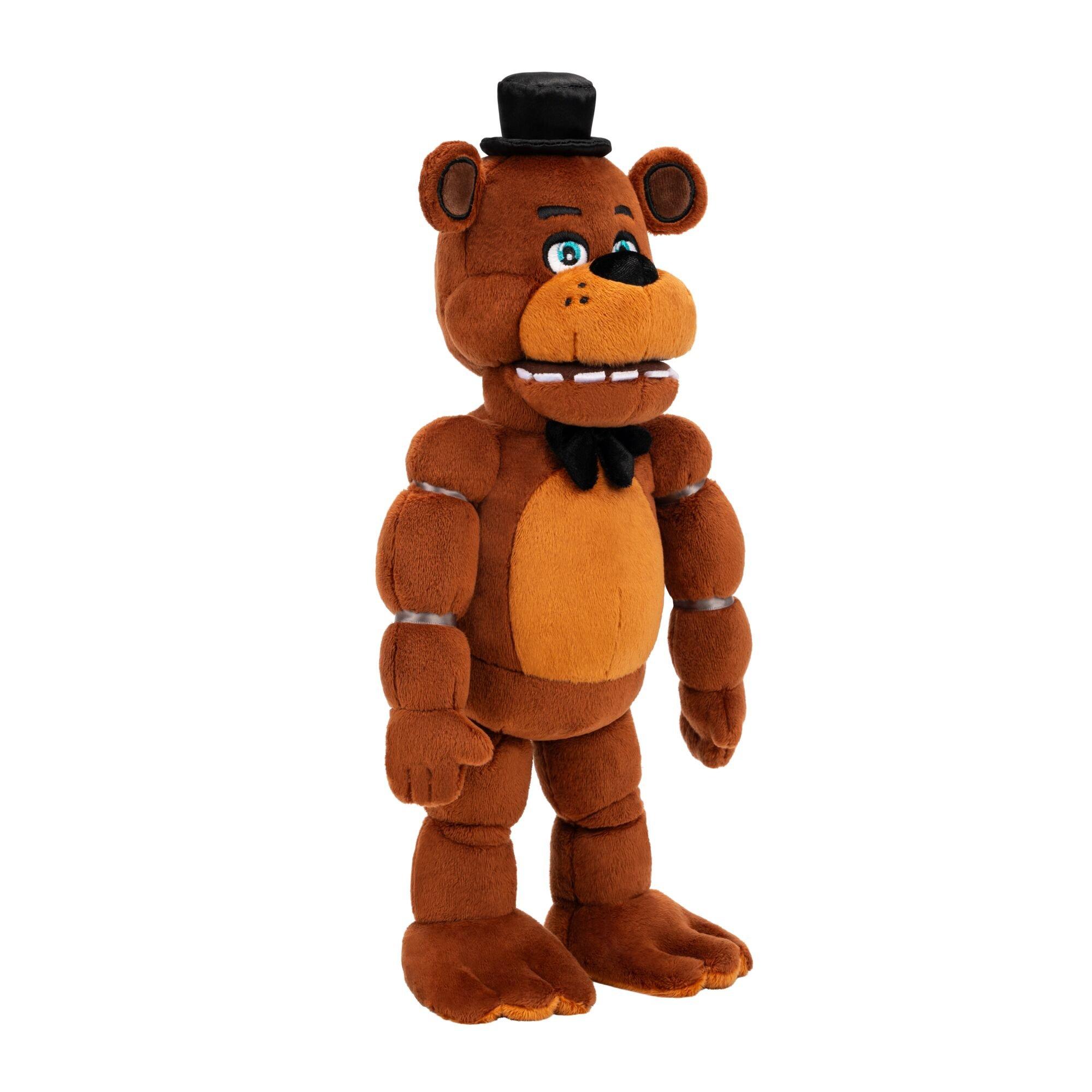 Jazwares Five Nights at Freddy’s Classic Freddy Glow-in-The-Dark-Eyes 14-in Plush