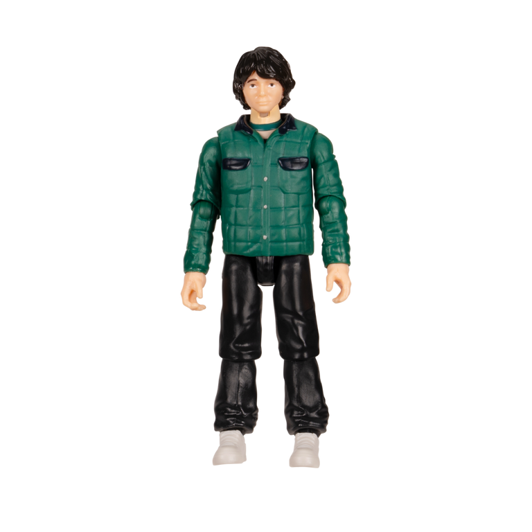 Jazwares Stranger Things Mike Wheeler with Bicycle 4-in Action